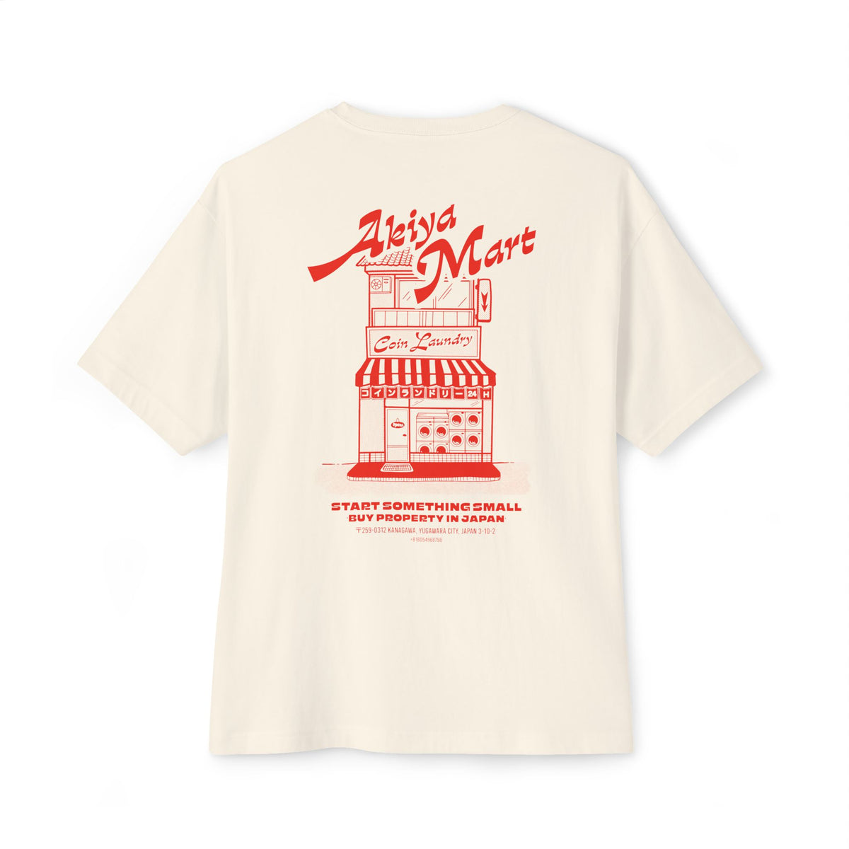 AkiyaMart Coin Laundry Shirt - Red (Limited Edition)